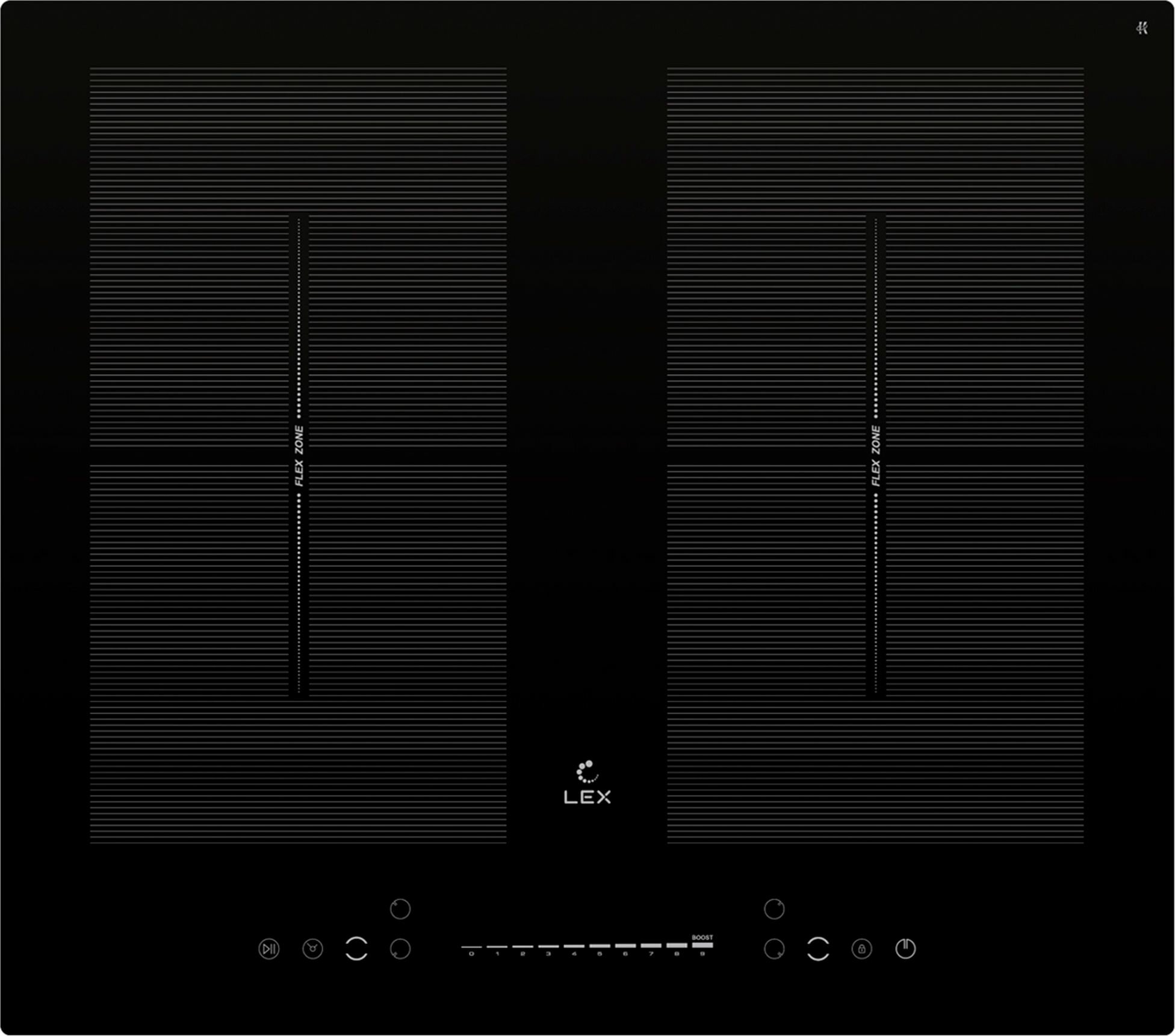 Варочная панель LEX EVI 640 F BL