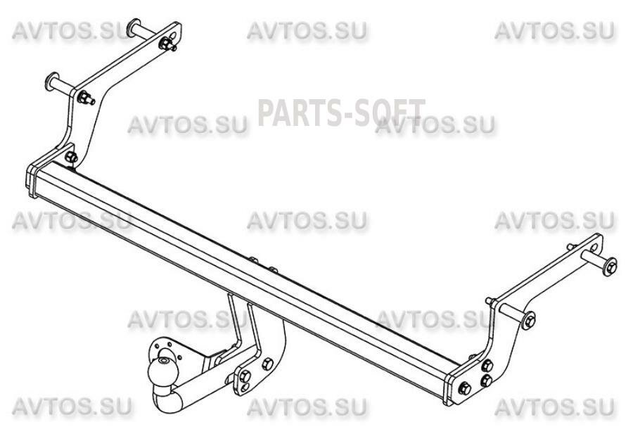 AVTOS RN14 ~RN 14~ AVTOS фаркоп RENAULT KAPTUR 2016- 4820 РУБ.