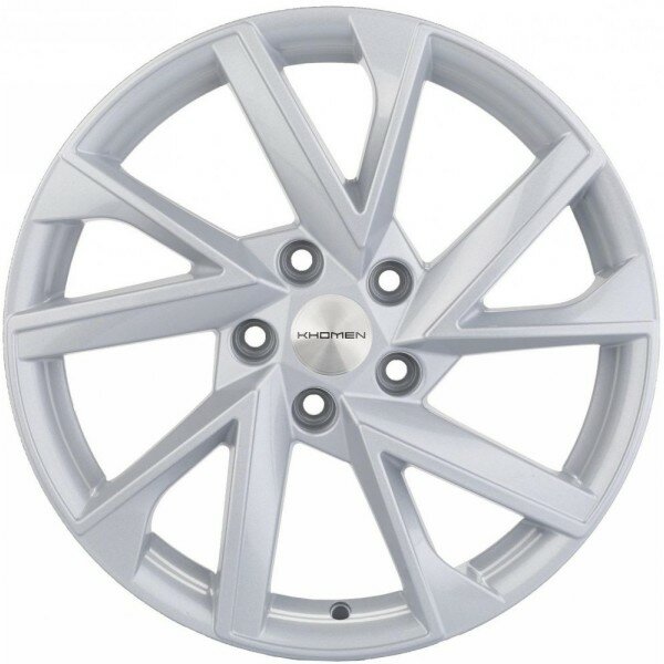 Колесный диск Khomen Wheels KHW1714 7x17 5*114,3 ET48,5 67,1 F-Silver