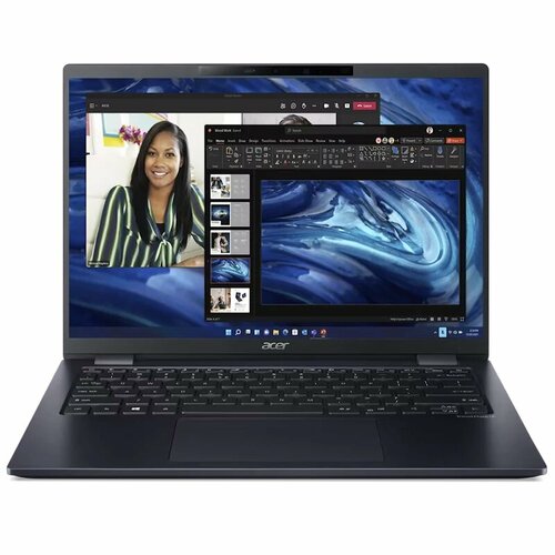 Ноутбук Acer TravelMate TMP614P-52-74QX 14 FHD IPSIntel Core i7-1165G716ГБ LPDDR4X512ГБ SSDIris Xe GraphicsWin 11 Pro черный NX VSZER005 10352900₽