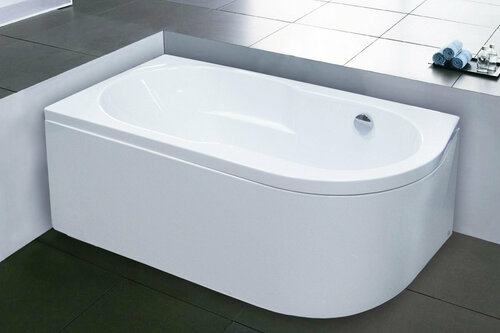 Акриловая ванна Royal Bath AZUR 150X80X60 левосторонняя