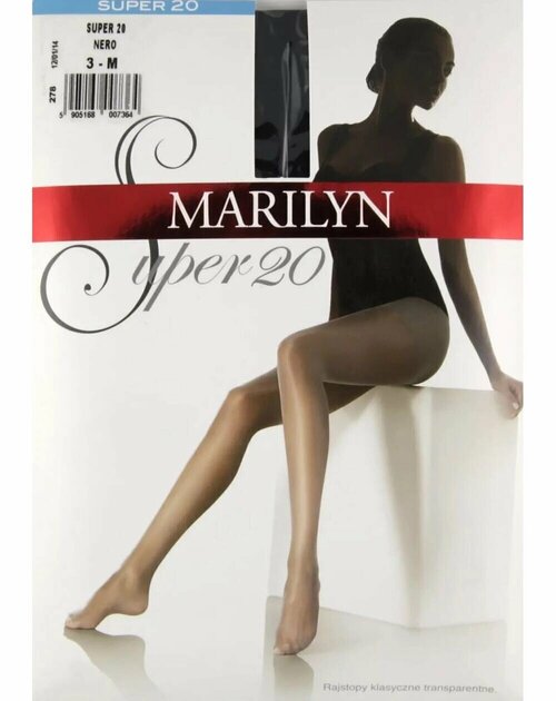 Колготки  Marilyn, 20 den, размер XL/5, бежевый