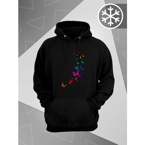 фото Худи , размер s (44-46), черный printech