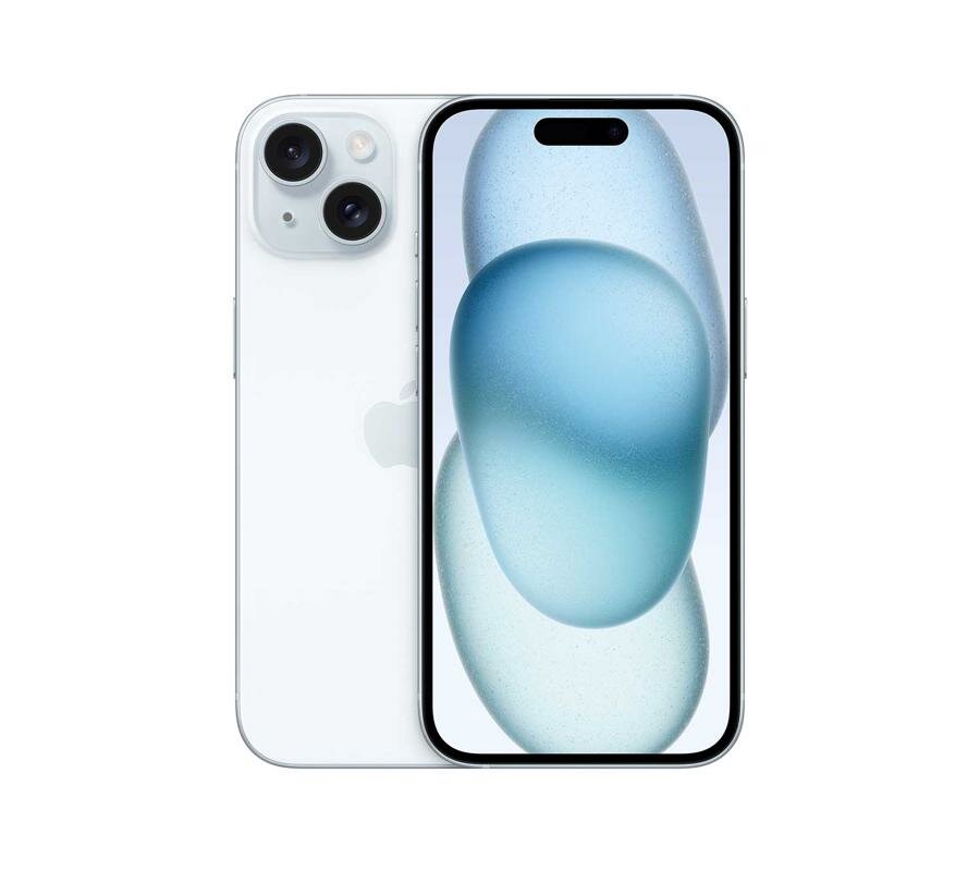 Смартфон Apple iPhone 15 Plus 128 ГБ, nano SIM + eSIM, голубой
