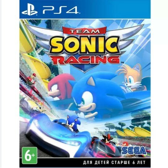 Видеоигра PS4/PS5 Sonic Team Racing Русские Субтитры