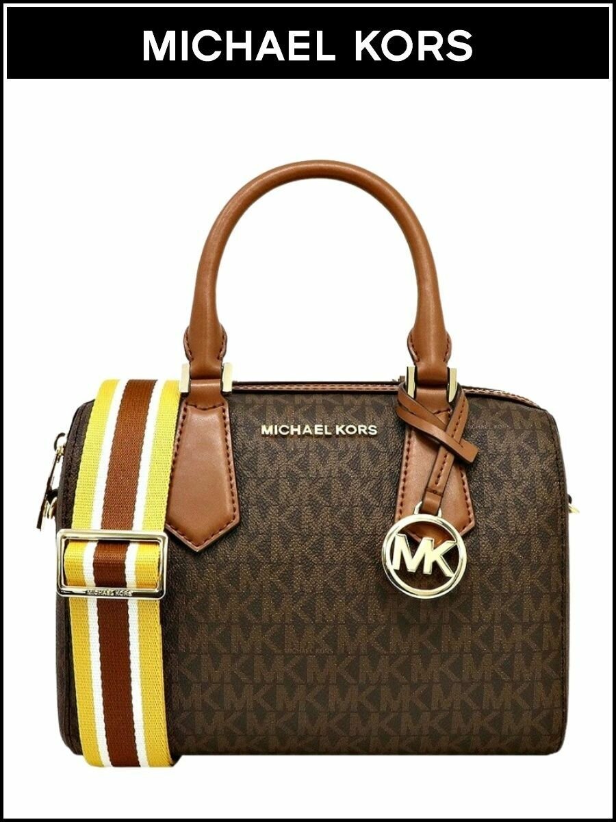 Сумка кросс-боди MICHAEL KORS Jet Set Monogram