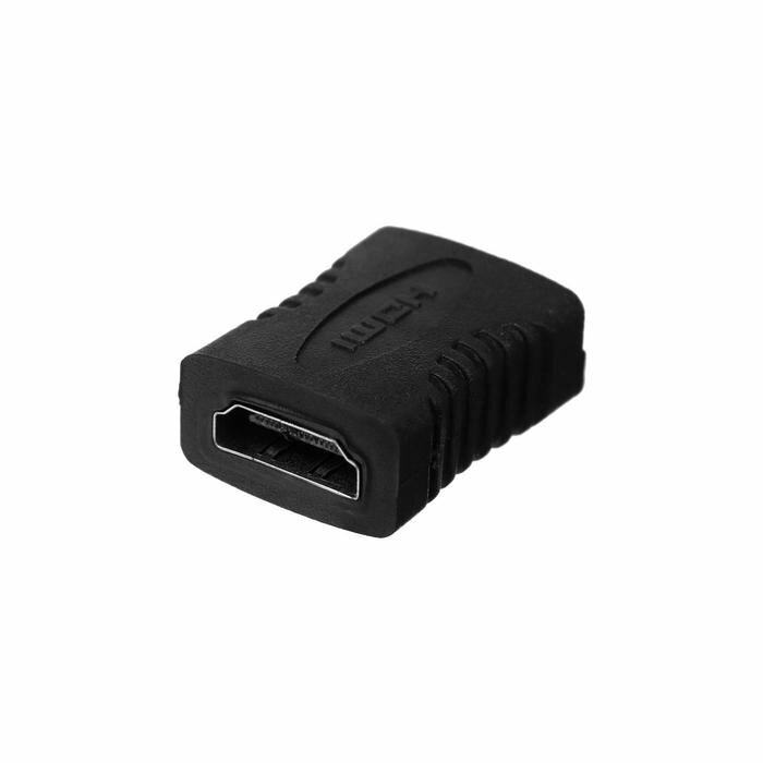 Переходник Luazon PL-004, HDMI (f) - HDMI (f), черный (комплект из 16 шт)