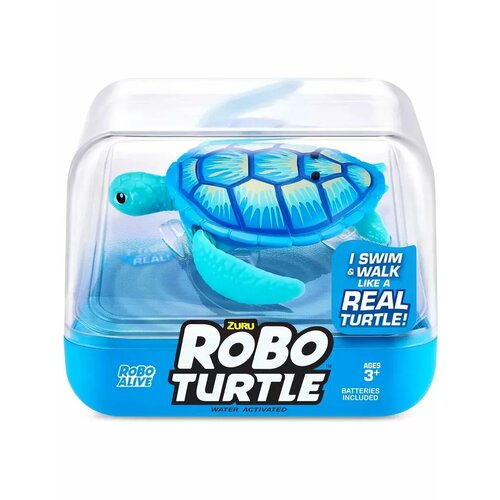 Игрушка ZURU ROBO ALIVE Robo Turtle плавающая черепаха