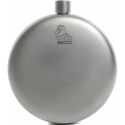 Фляга титановая NZ TF-150, 0.15 л серебристый Titanium FLASK