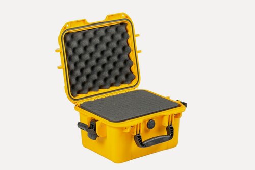 Изображение товара Кейс ударопрочный / пластиковый объем 11,78л желтый, внутренние размеры 272*220*197мм, кейс OffRoadTeam Серия-Element модель EL613075