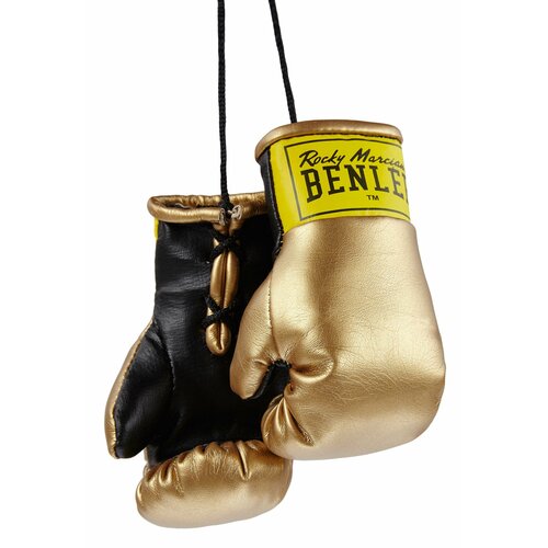 Брелок боксерские перчатки Benlee mini gloves золотые