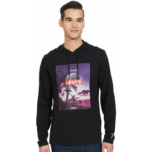 фото Худи levi's, размер xl, черный