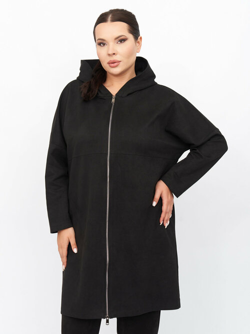 Пальто  Artessa, размер 68/70, черный
