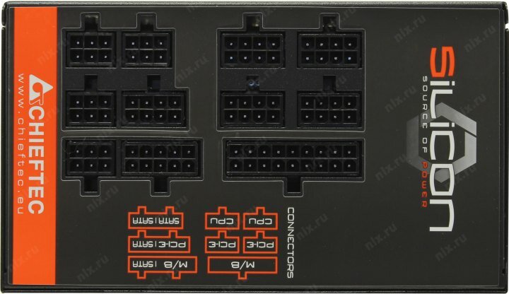 Блок питания ATX Chieftec 850W, 80 Plus Bronze, Active PFC, 140mm fan, Full Cable Management, Retail - фото №18