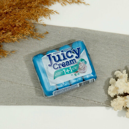 Крем-мыло твердое Juicy Ceam Морские минералы и Детокс-крем 4 х 90 гр 2299₽