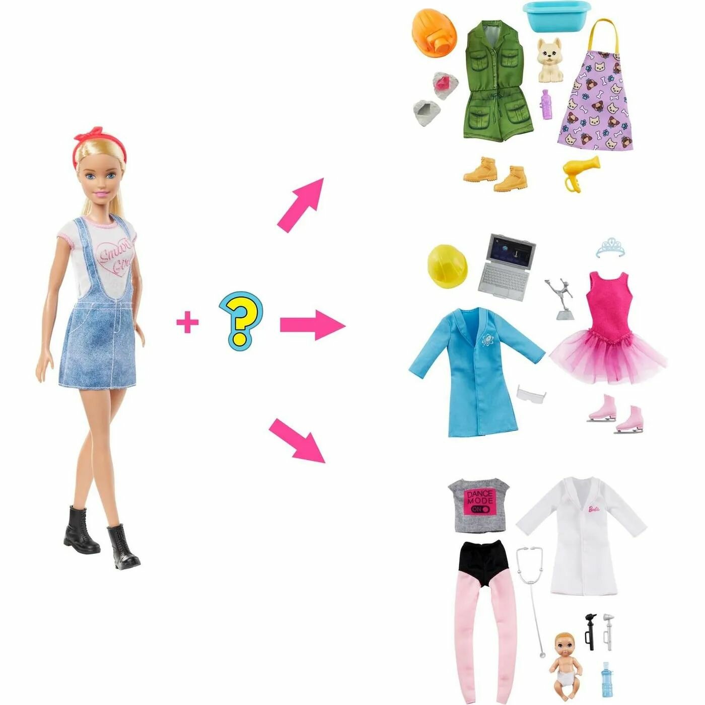 Кукла Barbie Загадочные профессии Блондинка