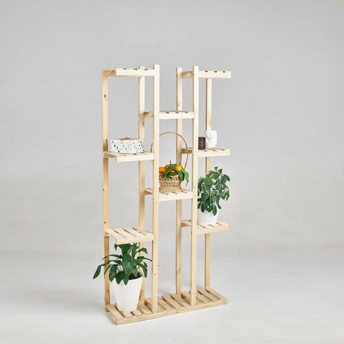 Опора для растений и цветов напольная деревянная Оригами Макси, Правильная упаковка