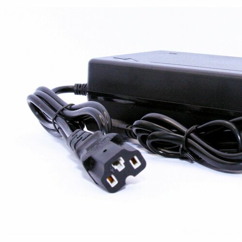 фото Зарядное устройство 60v (67.2) 2a с кулером для электросамоката, ситикоко (разъем c13) нет бренда