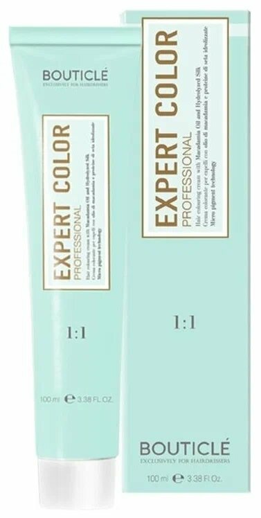 Bouticle Expert Color крем-краска для волос, 5.16 светлый шатен, пепельно-фиолетовый