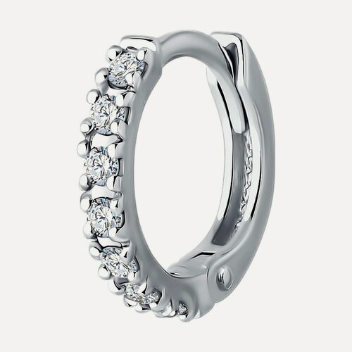 Изображение товара Моносерьга, белое золото, 585 проба, бриллиант