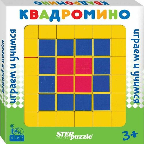 Развивающая игра из дерева Квадромино IQ step, 2 шт. развивающая игра умелые акробаты игра балансир iq step