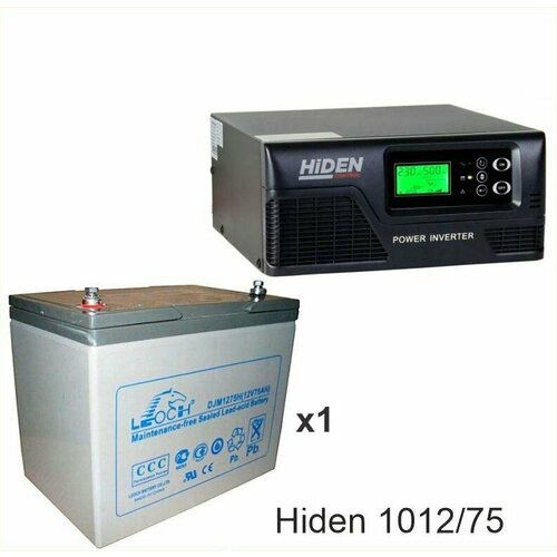 ИБП Hiden Control HPS20-1012 + LEOCH DJM1275 ибп hiden control hps20 0312 leoch djm1275