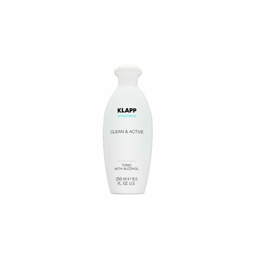 KLAPP SKIN CARE SCIENCE Тоник для лица со спиртом Clean&Active (250 мл) гель для век klapp skin care science hyaluronic 10 мл