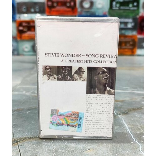 stevie wonder songs review a greatest hits collection аудиокассета кассета мс 2003 оригинал Stevie Wonder Songs Review. A Greatest Hits Collection, аудиокассета, кассета (МС), 2003, оригинал