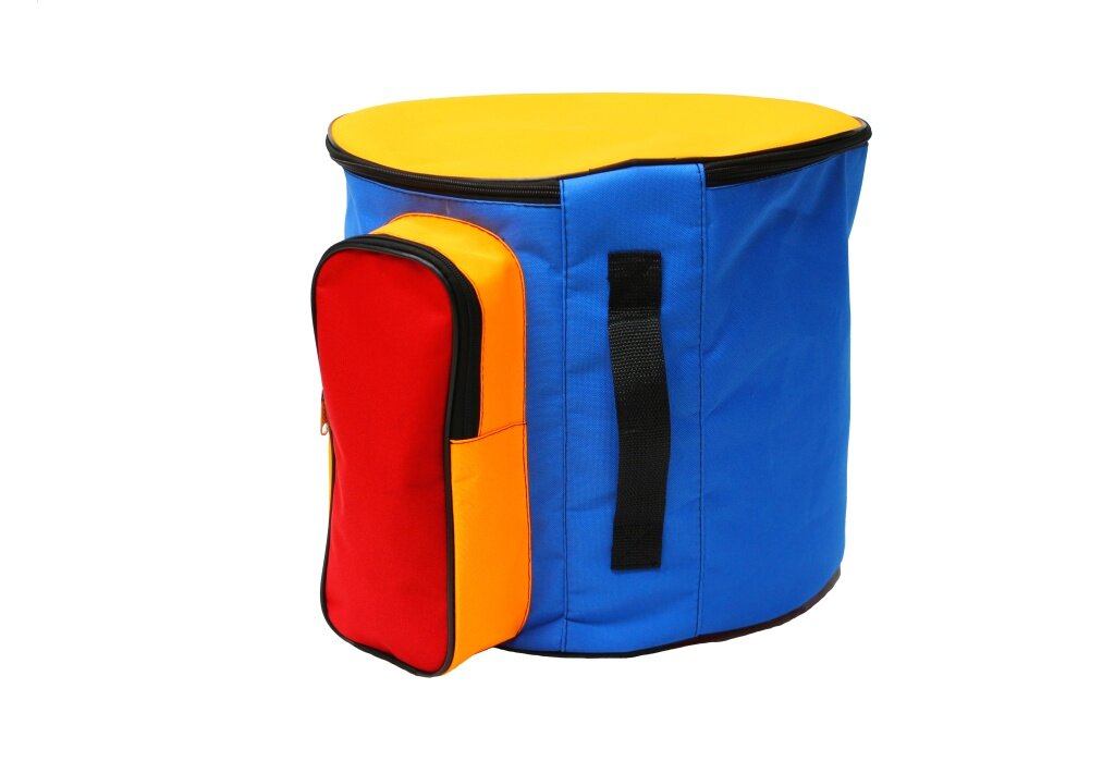 MZ-Ch13-1blue/ora/red Чехол для барабана кавказского 13