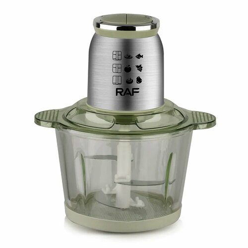 Измельчитель-чоппер R7001 от RAF - это многофункциональный кухонный помощник который сочетает в себе функции блендера измельчителя и мультирезки Стильный дизайн делают его отличным дополнением к любой кухне 220000₽