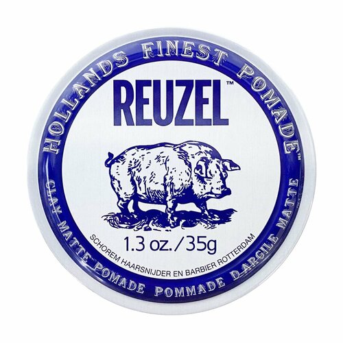 REUZEL Reuzel Clay Matte Pomade Глина для волос белая Piglet муж, 39 г