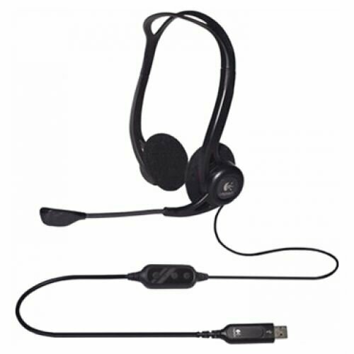 Гарнитура Logitech Stereo Headset 960 USB 981 000100 гарнитура logitech headset 960 usb