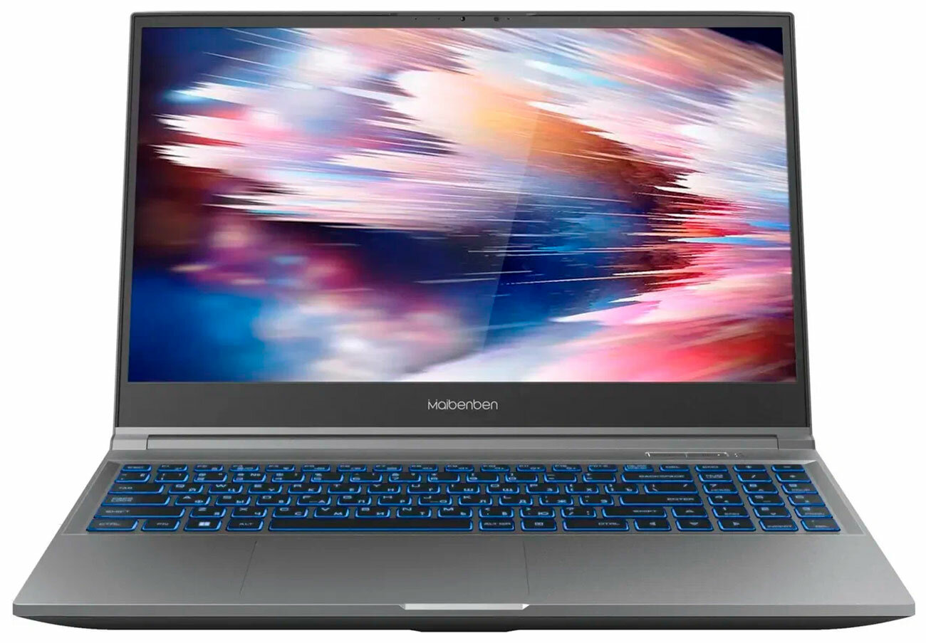 Игровой ноутбук maibenben X565 AMD R5-6600H Nvidia Geforce RTX3050 NTSC 45% RAM 16 ГБ+SSD 512 ГБ 144 Hz FHD 1920*1080 grey Linux