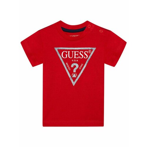 Футболка GUESS, размер 4Y [METY], красный