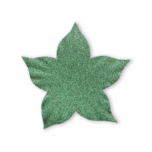 Лепестки бумажные с блестками Колокольчик. Цвет: зеленый, арт. YX15-120