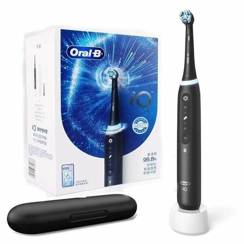 Электрическая зубная щетка Oral-B iO Series 5 Black электрическая зубная щетка oral b io series 5 black