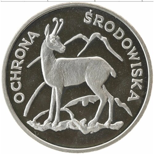 Клуб Нумизмат Монета 100 злотых Польши 1979 года Серебро Охрана животного мира