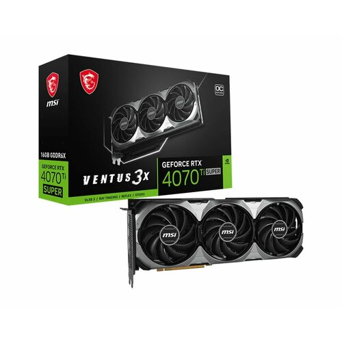 Видеокарта MSI RTX4070Ti SUPER 16G VENTUS 3X OC 10413000₽