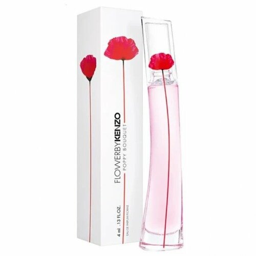 KENZO Парфюмерная вода Flower By Kenzo Poppy Bouquet, 4 мл парфюмерная вода kenzo flower by kenzo poppy bouquet 50 мл