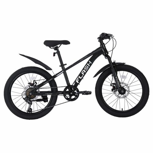 Велосипед Tech Team FLASH 22х12 черный хамелеон 2024 19998₽