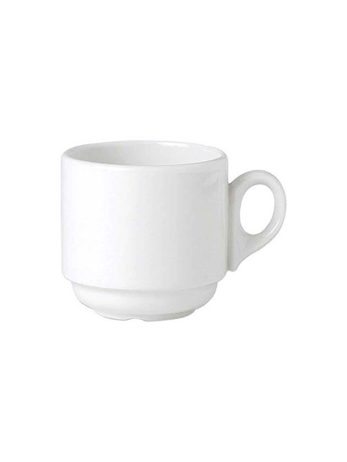 Чашки чайные набор 6 шт Steelite Simpl White, фарфоровые, 170 мл