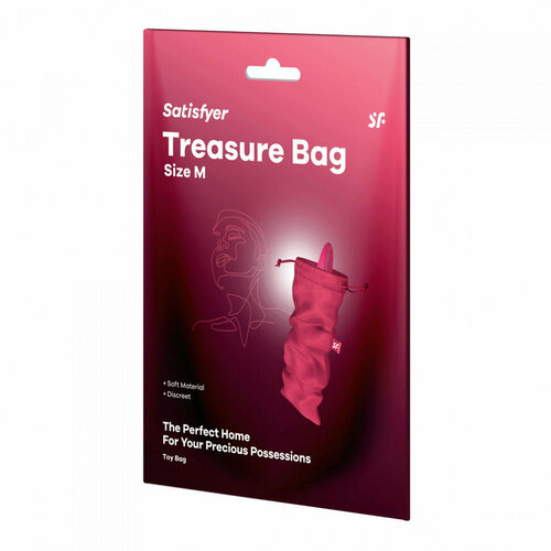 Розовый мешочек для хранения игрушек Treasure Bag M розовый 2222₽