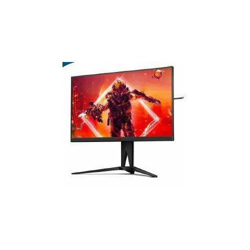 Монитор AOC Монитор LCD 27' 16:9 2560х1440(WQHD) VA, nonGLARE, 170 Гц, 400cd/m2, H178°/V178°, 3000:1, 80M:1, 16,7 миллионов цветов, 1ms, 2xHDMI, 2xDP, USB-Hub, Height adj, Pivot, Tilt, Swivel, Audio out, 3Y, Black-Red