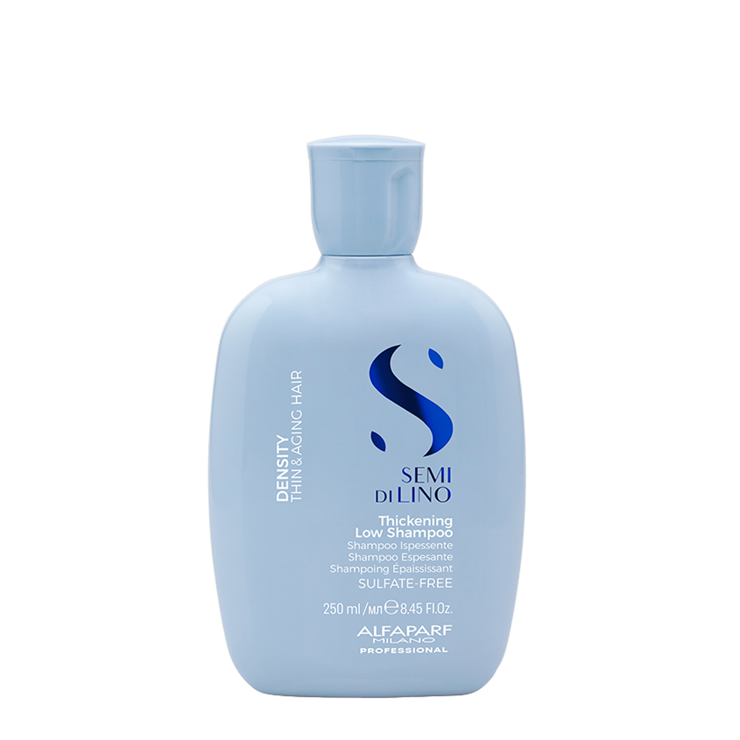 Шампунь для увеличения плотности и густоты волос Alfaparf Semi Di Lino Thickening Low Shampoo 250 мл 25910