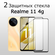 2 комплета. Стекло защитное противоударное для Realme 11 4G Черна...