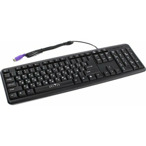 Клавиатура Оклик 180M черный PS2 313180 1140₽