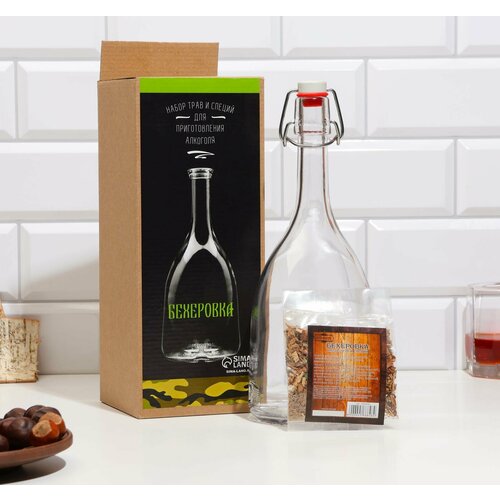 Набор для приготовления бехеровки бутылка 1 л набор приправ 944₽