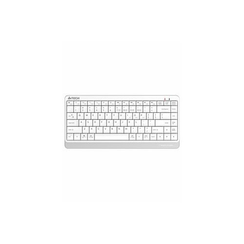 FBK11 WHITE Клавиатура A4Tech Fstyler FBK11 белыйсерый USB беспроводная BTRadio slim 539700₽