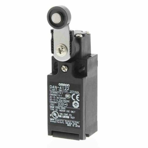 Концевой выключатель безопасности OMRON D4N-1122 me 8108 adjustable roller lever arm momentary melife limit switch roller lever 1nc 1no