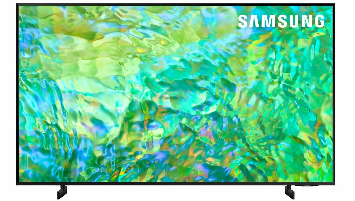 Телевизор LED Samsung UE43CU8000UXRU 43" (108 см) черный Ultra HD (4K) / ростест